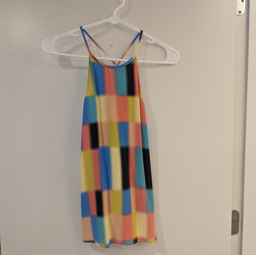 Tibi Tank 2 Multicolor sleeveless new